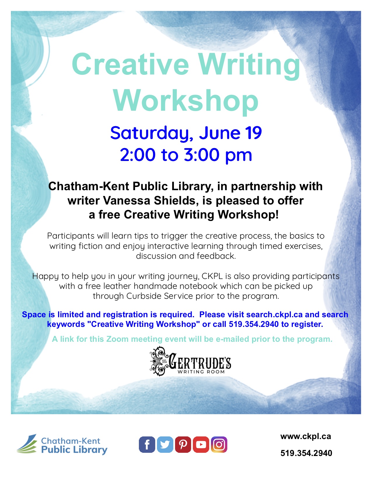 CKLIBRARY2021Workshop Poster